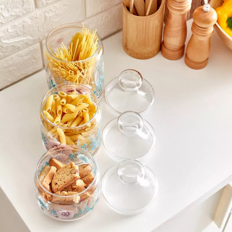 Luminarc Sabline 3-Piece Jar Set