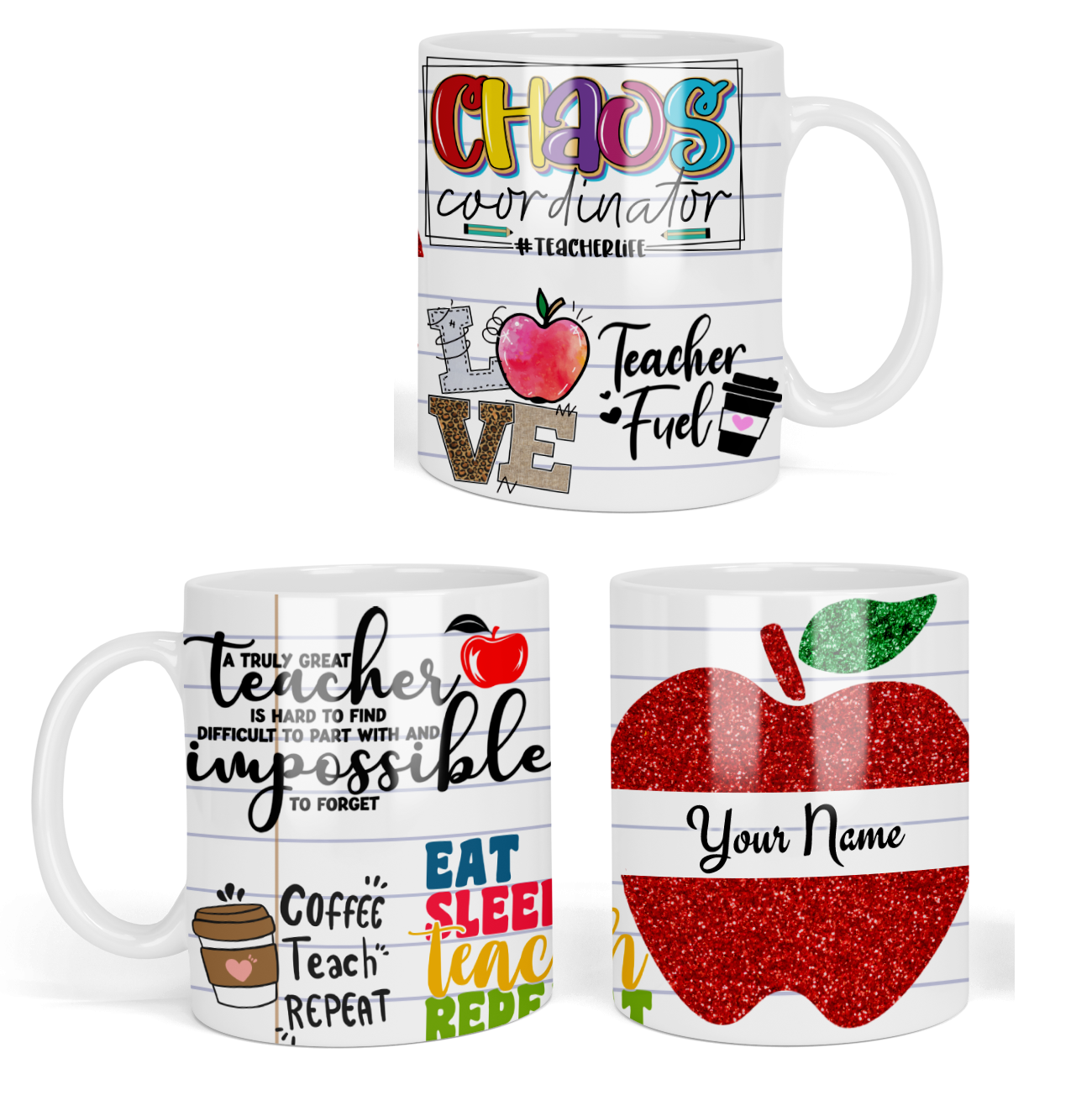 Onderwyser Geskenk Bekers