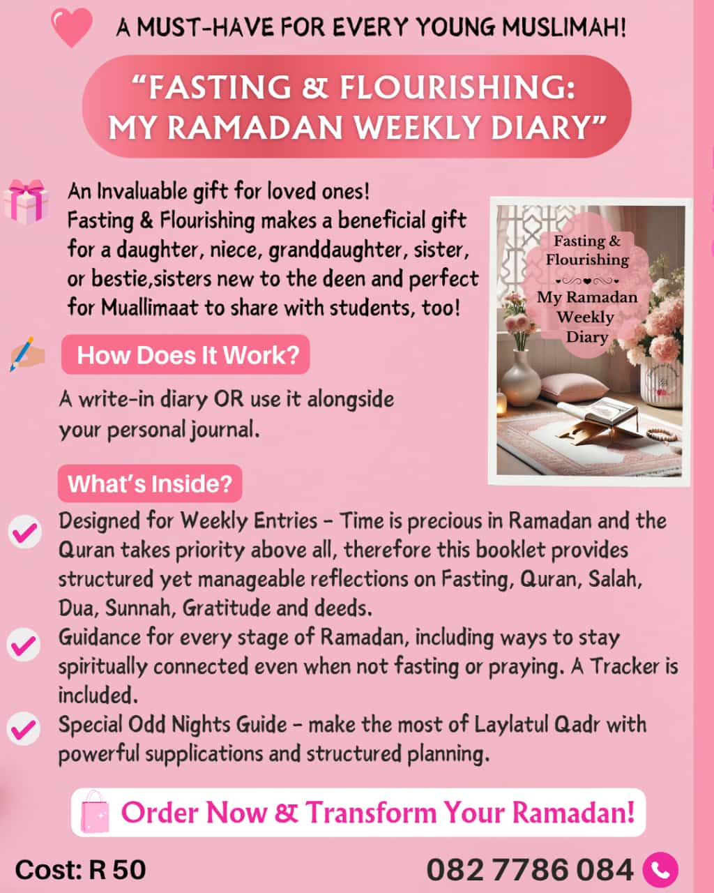 Ramadaan Mubarak Stikers 1's slegs Arabies (Deursigtig)