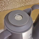 Noor Brown 1 liter vakuumfles met deksel (reliëf)