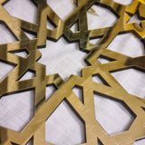 Round Perspex Geometric Tray