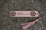 Bookmarks Acrylic Bismillah Circular Design