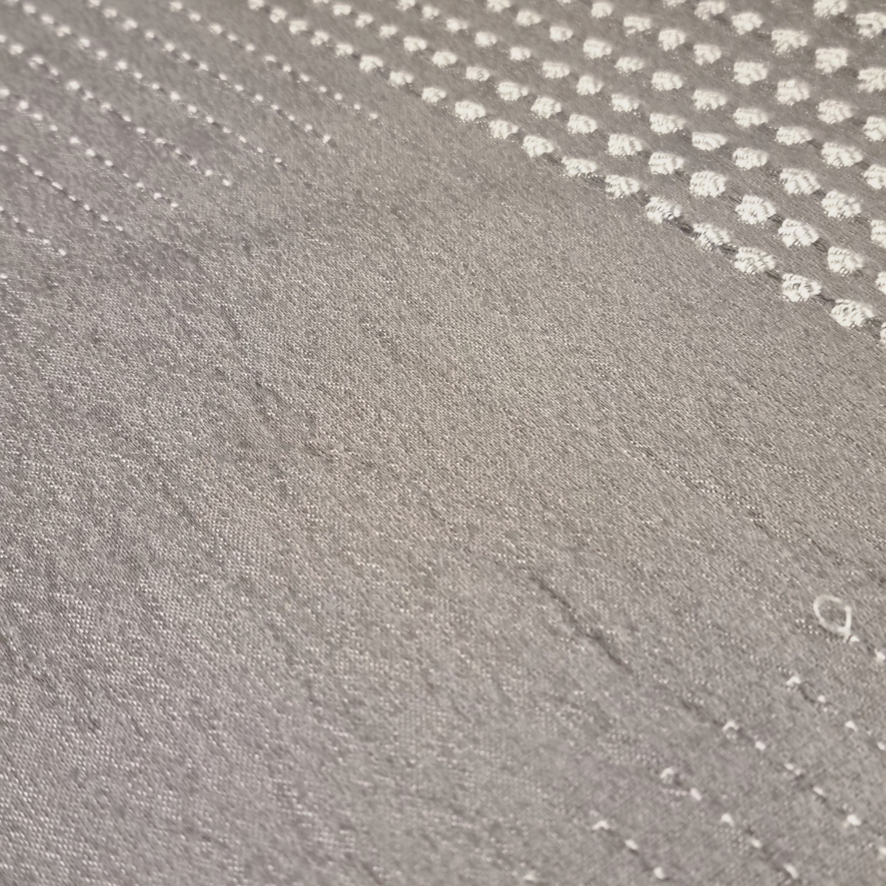 Grey Dotted Luxury Tablecloth