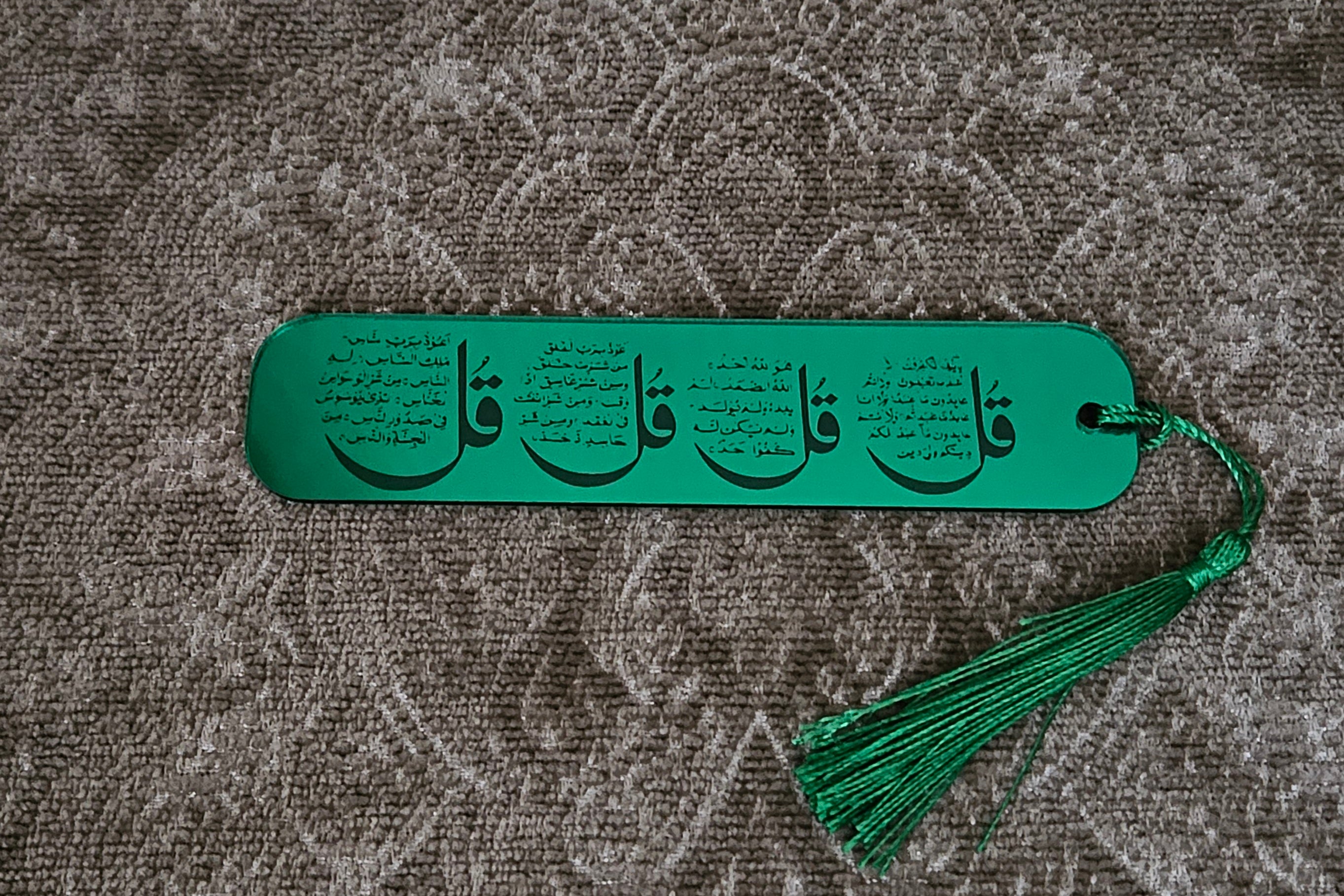 Bookmarks Acrylic 4 Quls Circular Design