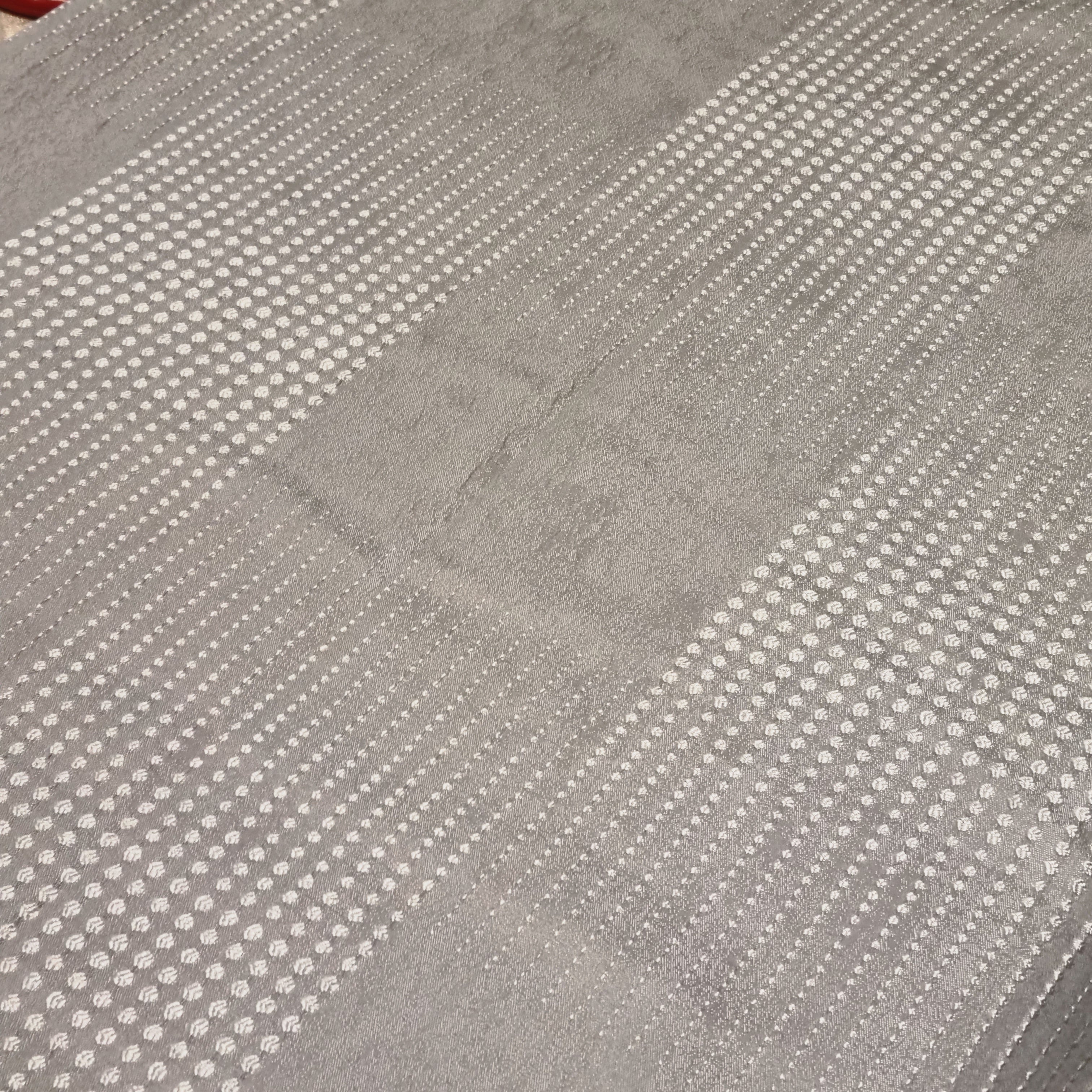 Grey Dotted Luxury Tablecloth