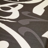 Black Arabic Calligraphy Luxury Tablecloth