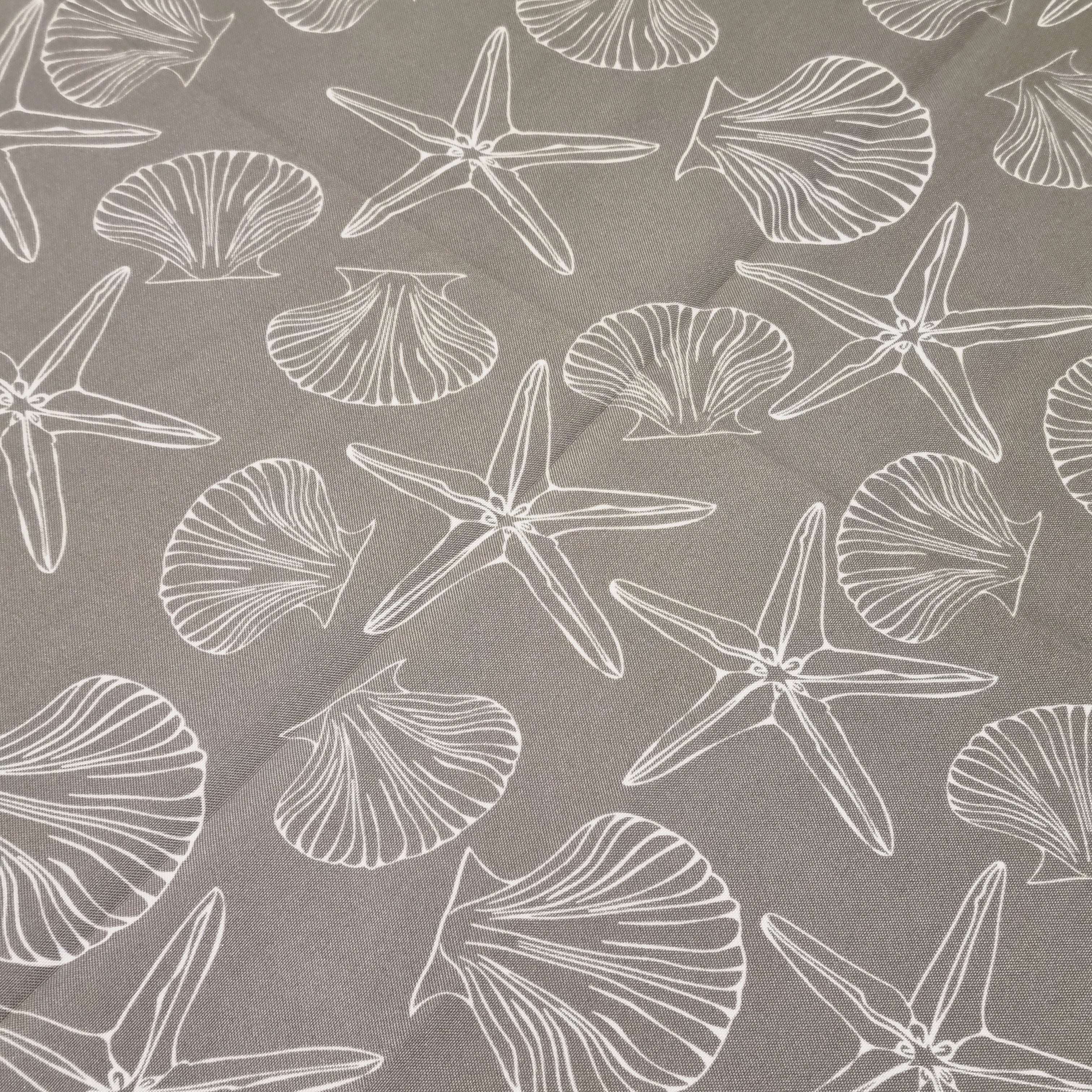 Grey Seashore Luxury Tablecloth