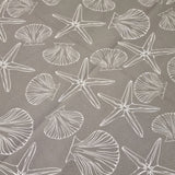 Grey Seashore Luxury Tablecloth