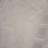 Light Brown Squares Luxury Tablecloth