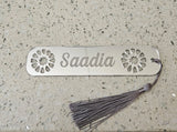 Bookmarks Acrylic Personalised Circular Design