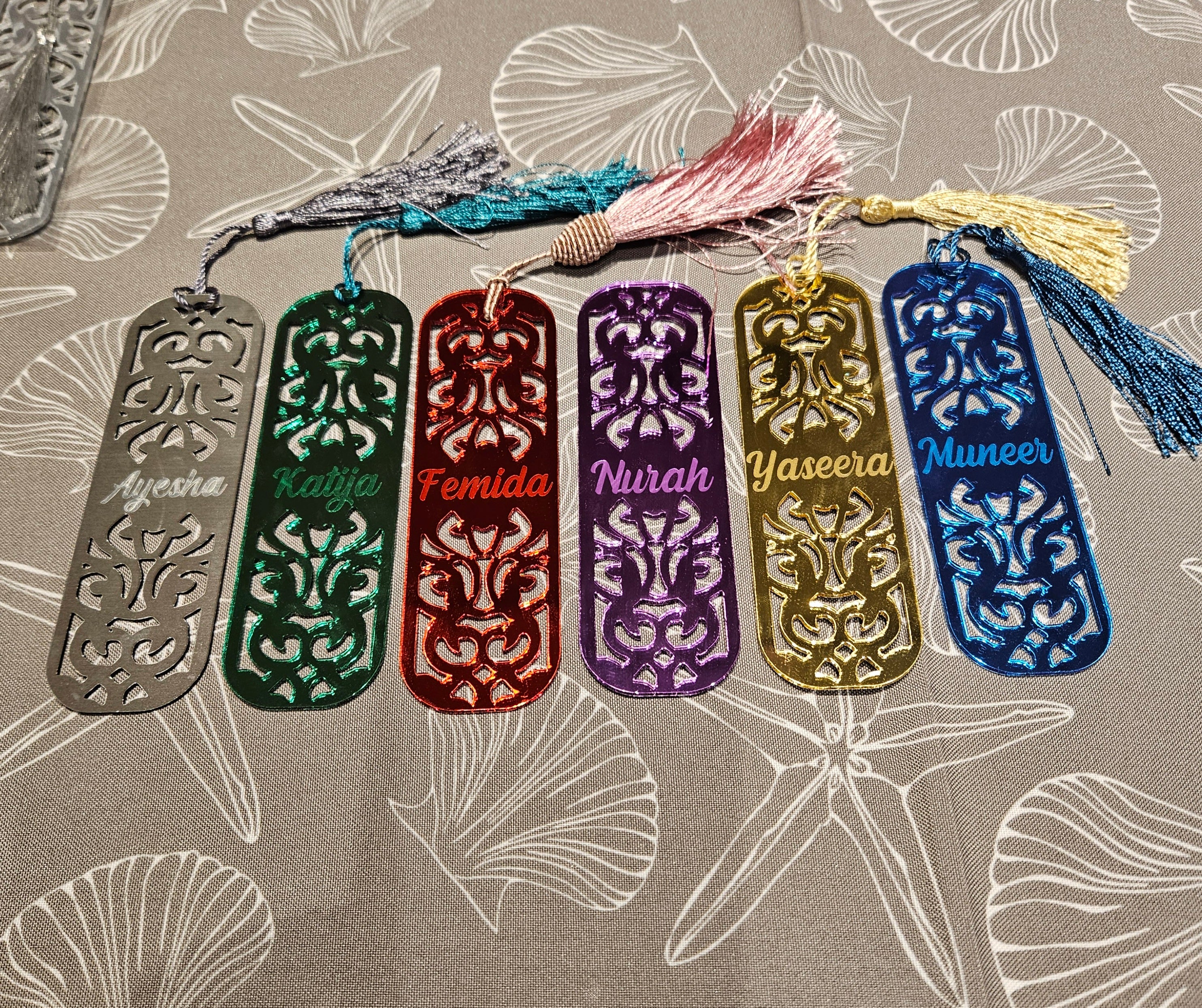Bookmarks Acrylic Personalised
