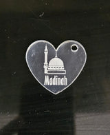 Keyring Engraved Makkah or Madinah