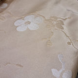 Cream & White Floral Luxury Tablecloth