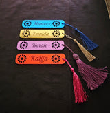 Bookmarks Acrylic Personalised Circular Design