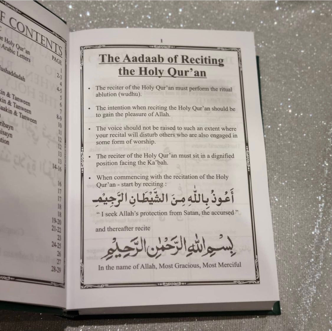 The Holy Quran with Colour Coded Tajweed Rules A5