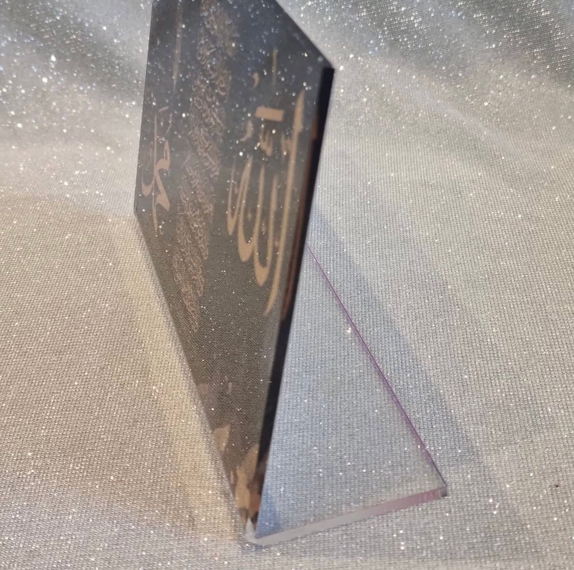 Ayatul Kursi Perspex-staanraam