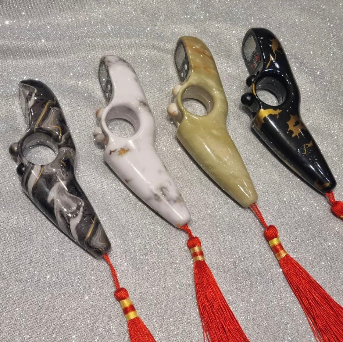 Digitale Tasbeeh met 100-gons, LED en wiel (5 kleure)