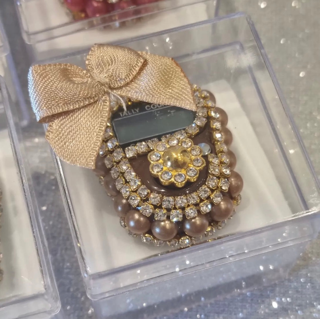 Ontwerpervinger Tasbeeh in 'n mini-geskenkboks