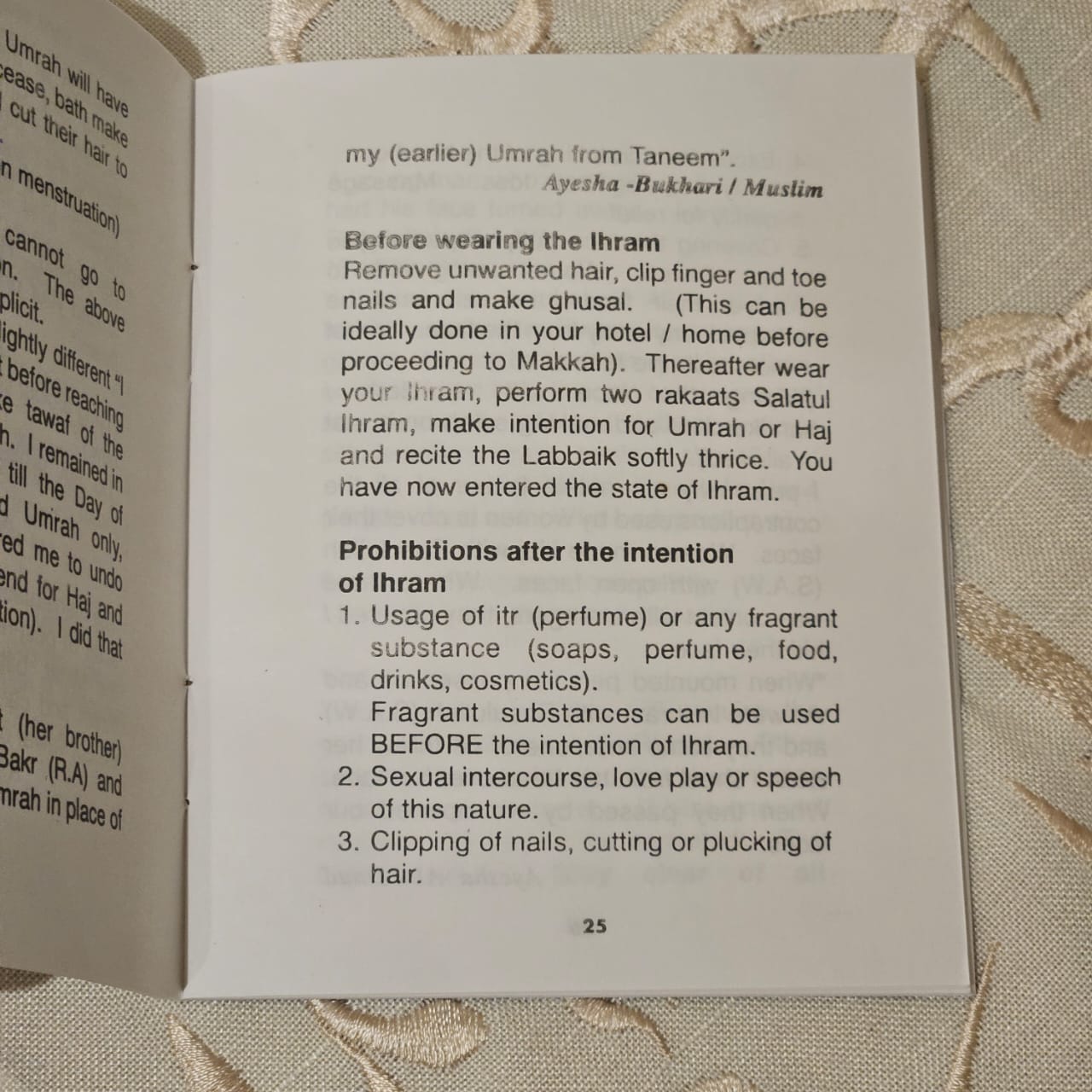 Die Dame in Haj & Umrah