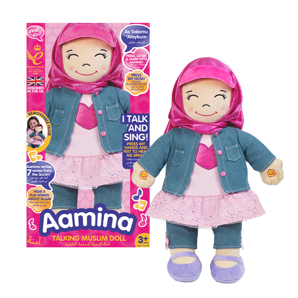 Aamina - Pratende Moslempop: deur Desi Dolls