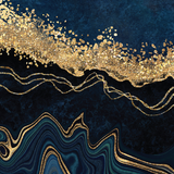 Blue & Gold Design