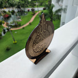 Ayatul Kursi Acrylic Disc (Engraved)