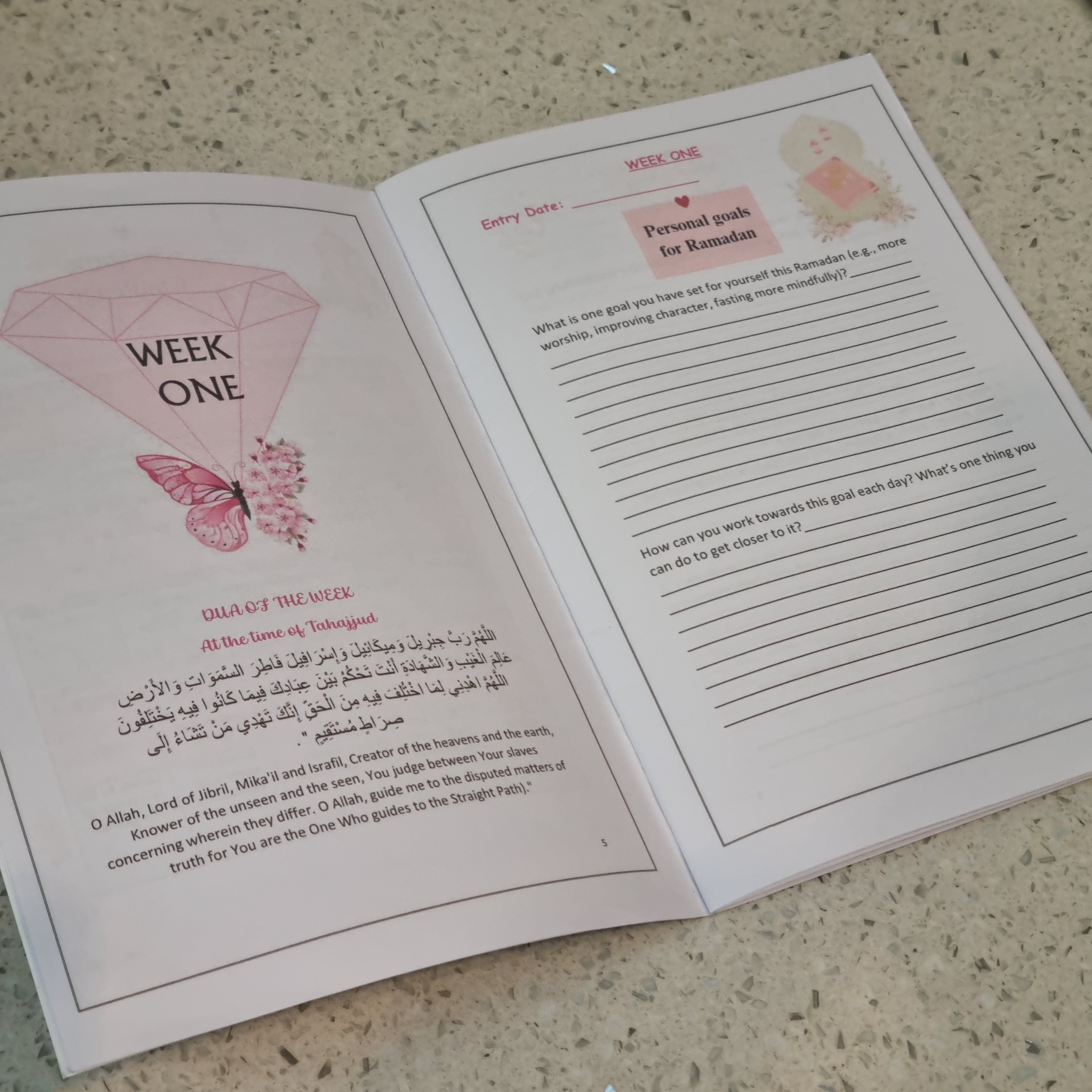 My Ramadan Weekly Diary