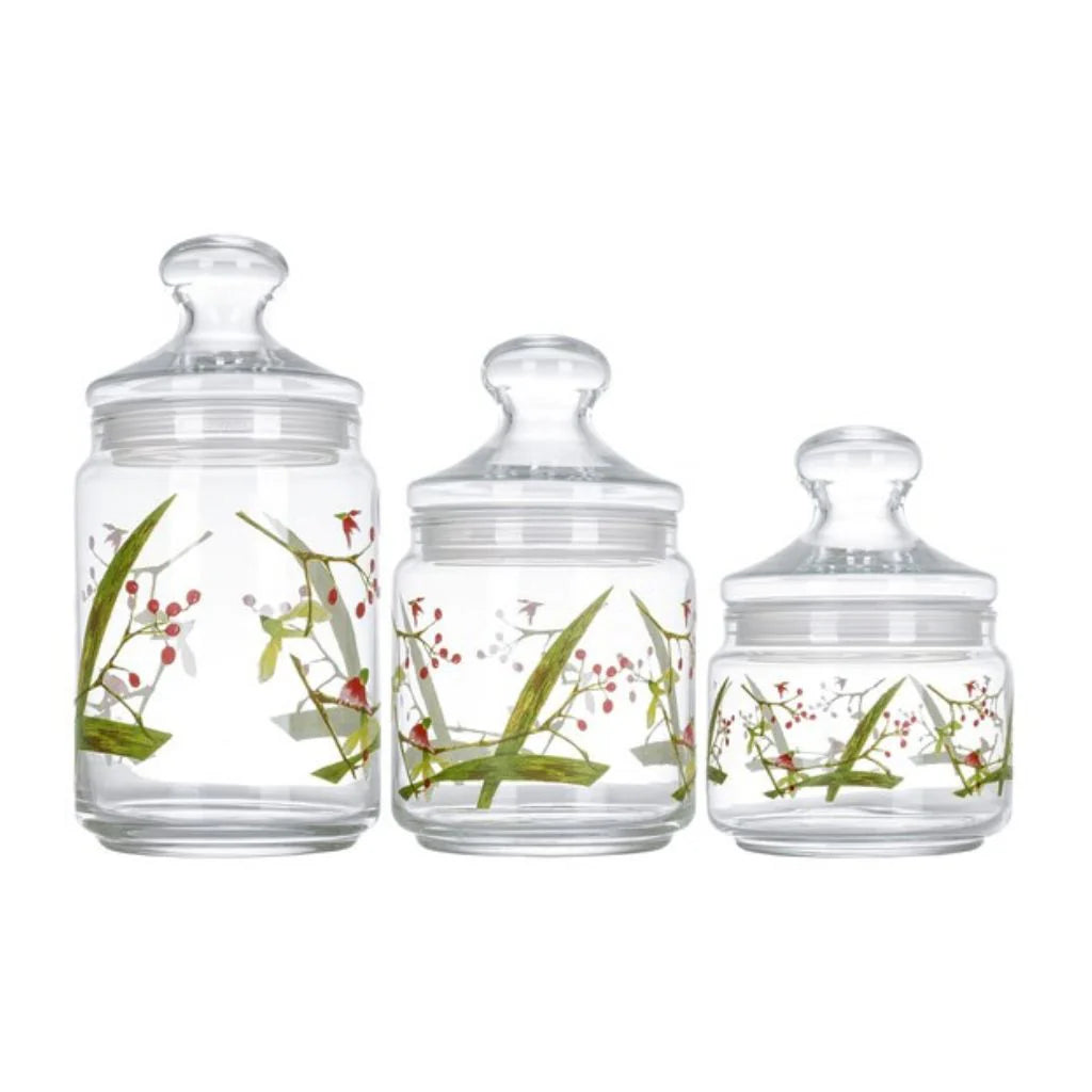 Luminarc Beautitude 3-Piece Jar Set