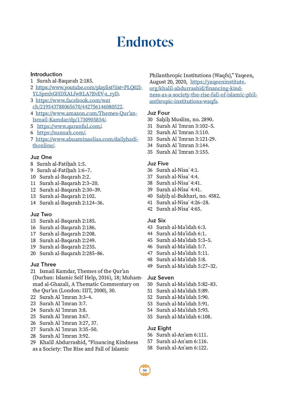 I-Quran 30 kwa-30 – I-Companion Reader ka: Dr Omar Suleiman &amp; Sh. Ismail Kamdar 