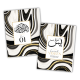 Black & White Single Para Quran & 41 Yaseens Set A5