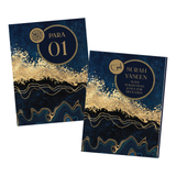Blue & Gold Single Para Quran & 41 Yaseens Set A5