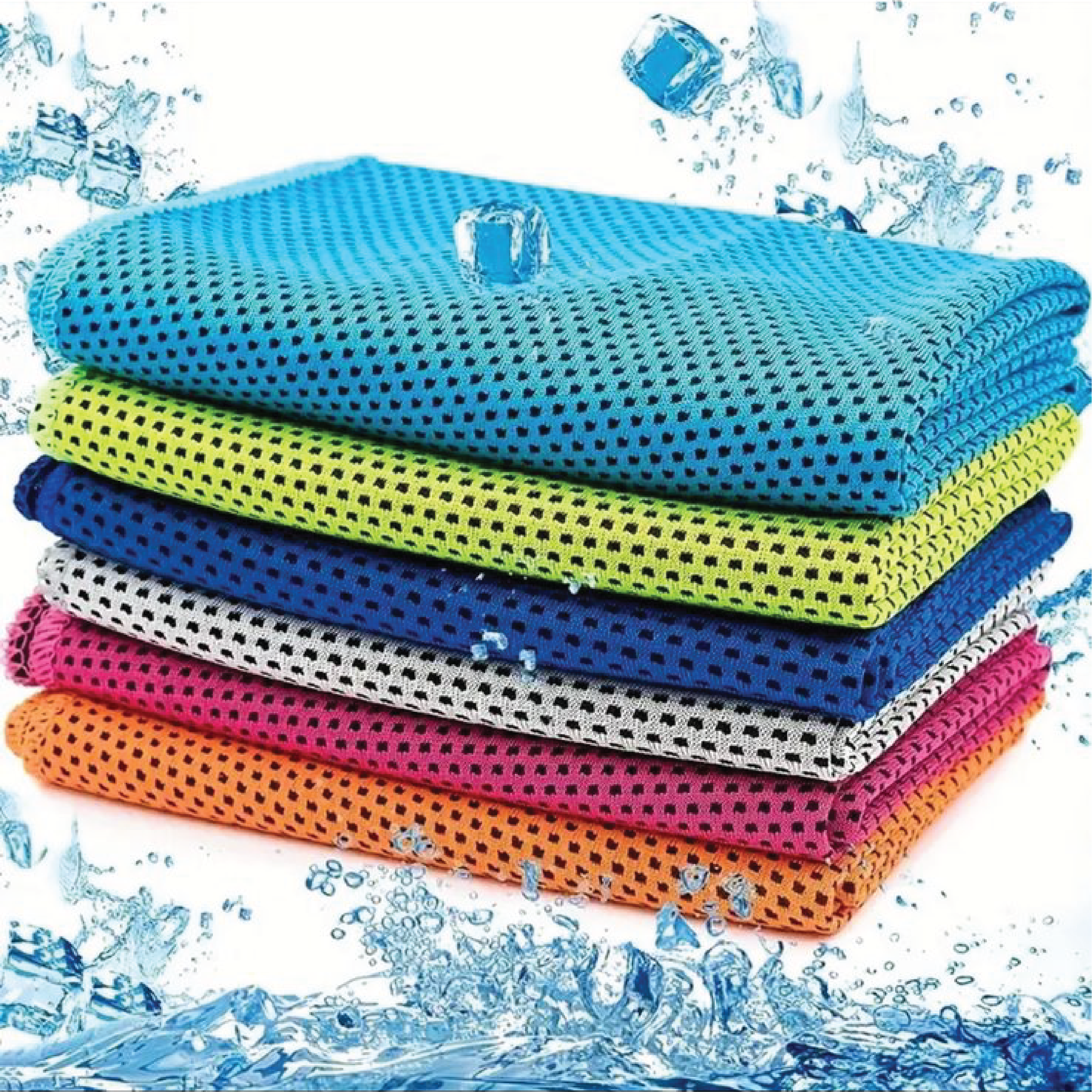 Cooling Towel with Silicone Bag