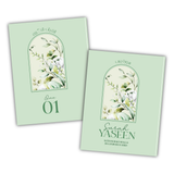 Green Floral Single Para Quran & 41 Yaseens Set A5