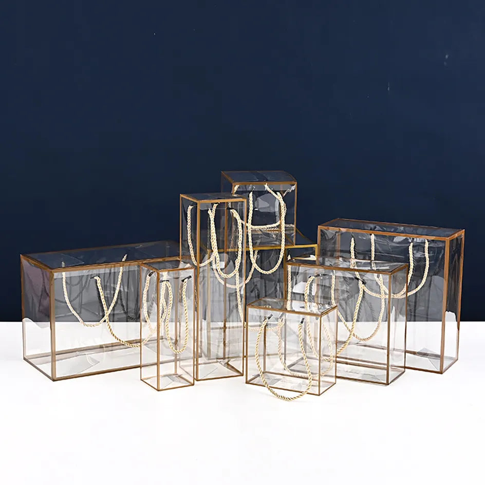 Clear Gift Boxes PVC (8 Sizes)