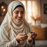 Wow 99 Bead Tasbeeh Ramadan Mubarak Disc