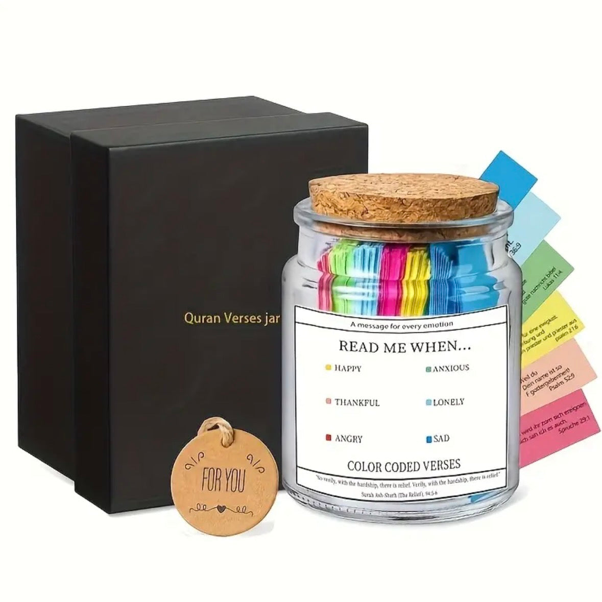 Quranic Verse Jar for Emotions