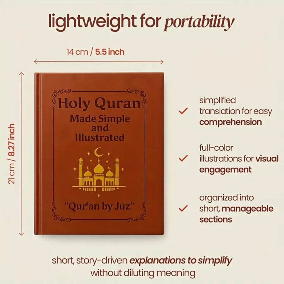 Holy Quran Made Simple and Illustrated
