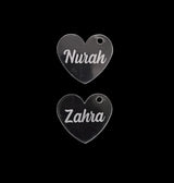 Personalised Engraved Keyring (Heart)