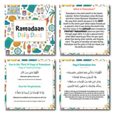 I-Ramadaan Mubarak Stikers 1's Arabic kuphela (Transparent) 