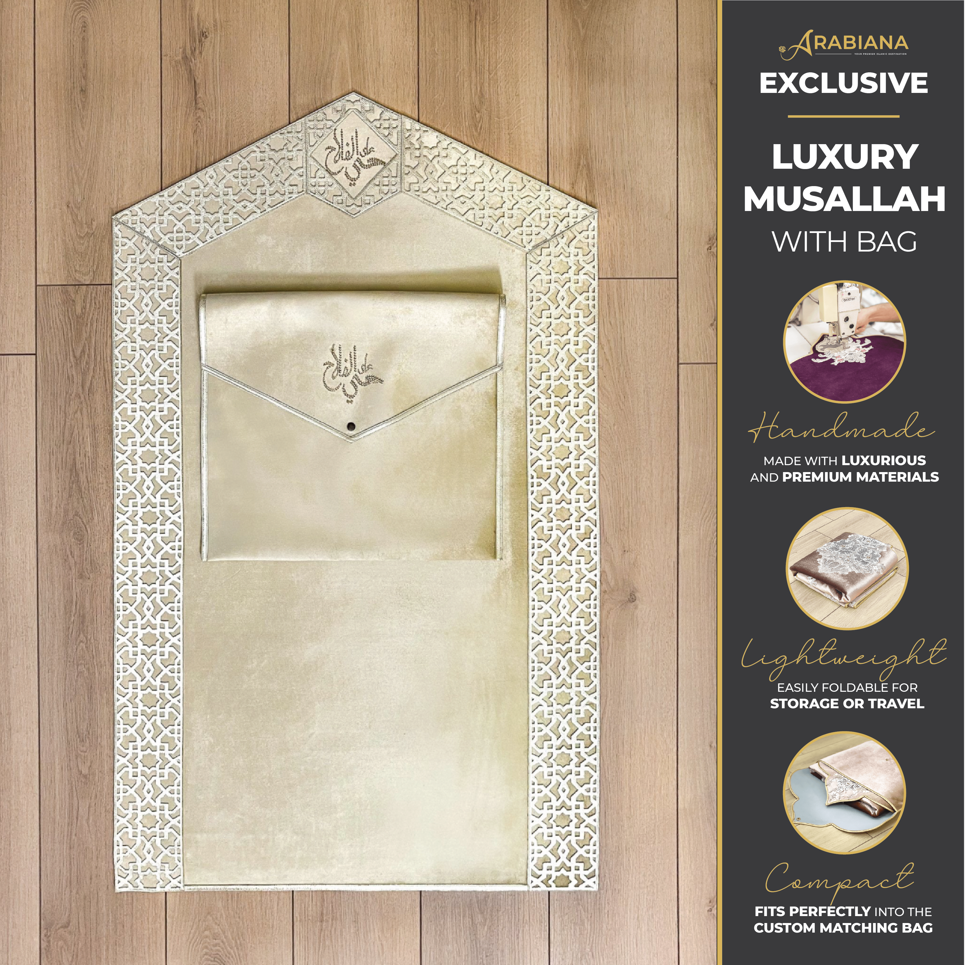 Luxury Handmade Ottoman Gold Musallah