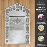 Luxury Handmade Cutwork Silver Musallah