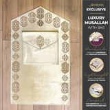Luxury Handmade Cutwork Gold Musallah