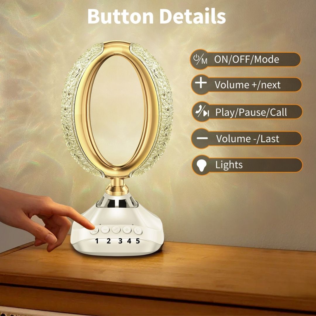 I-Quran Lamp SQ-850 Modren Quran Isipikha esineRemote Control 