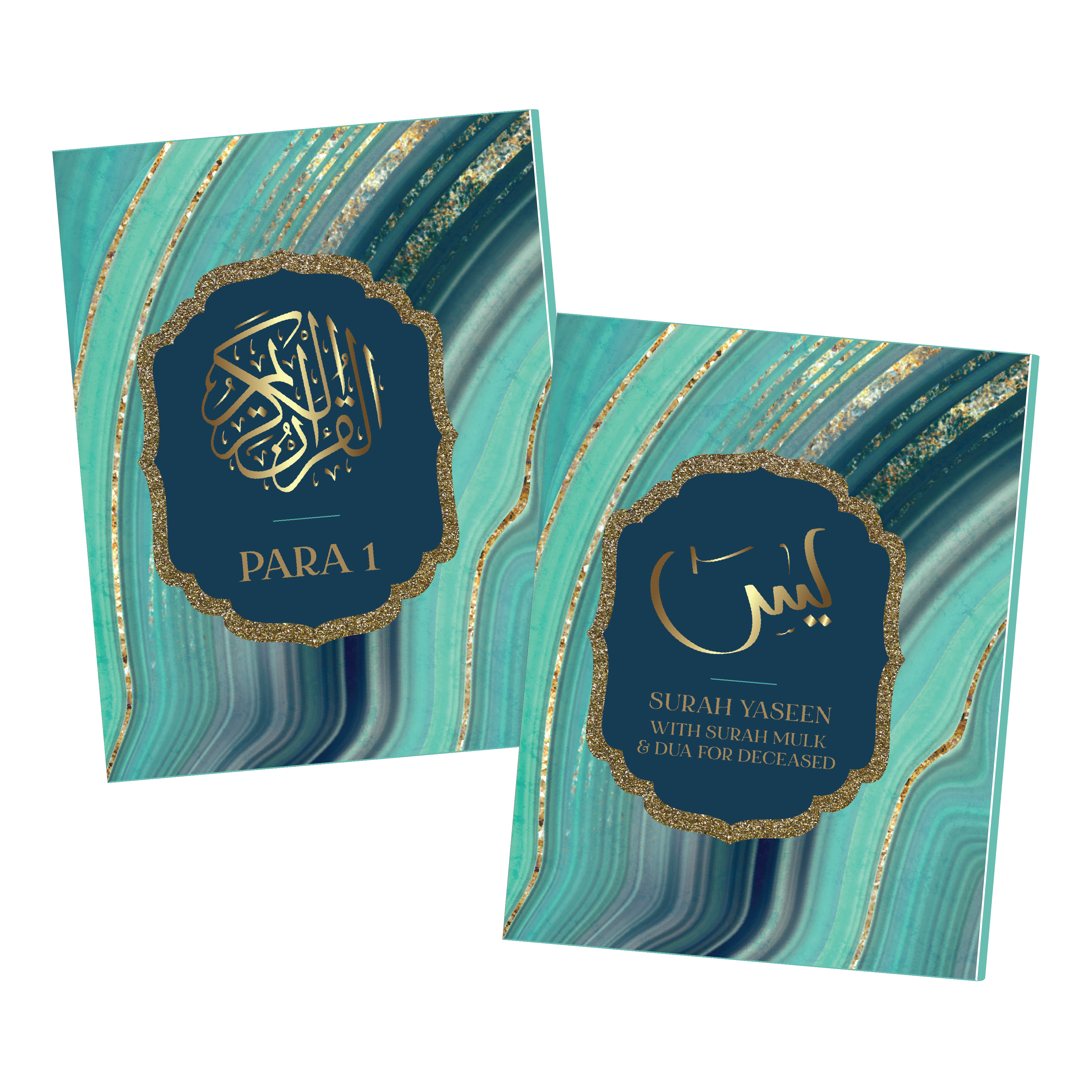 Shades of Blue Single Para Quran & 41 Yaseens Set A5