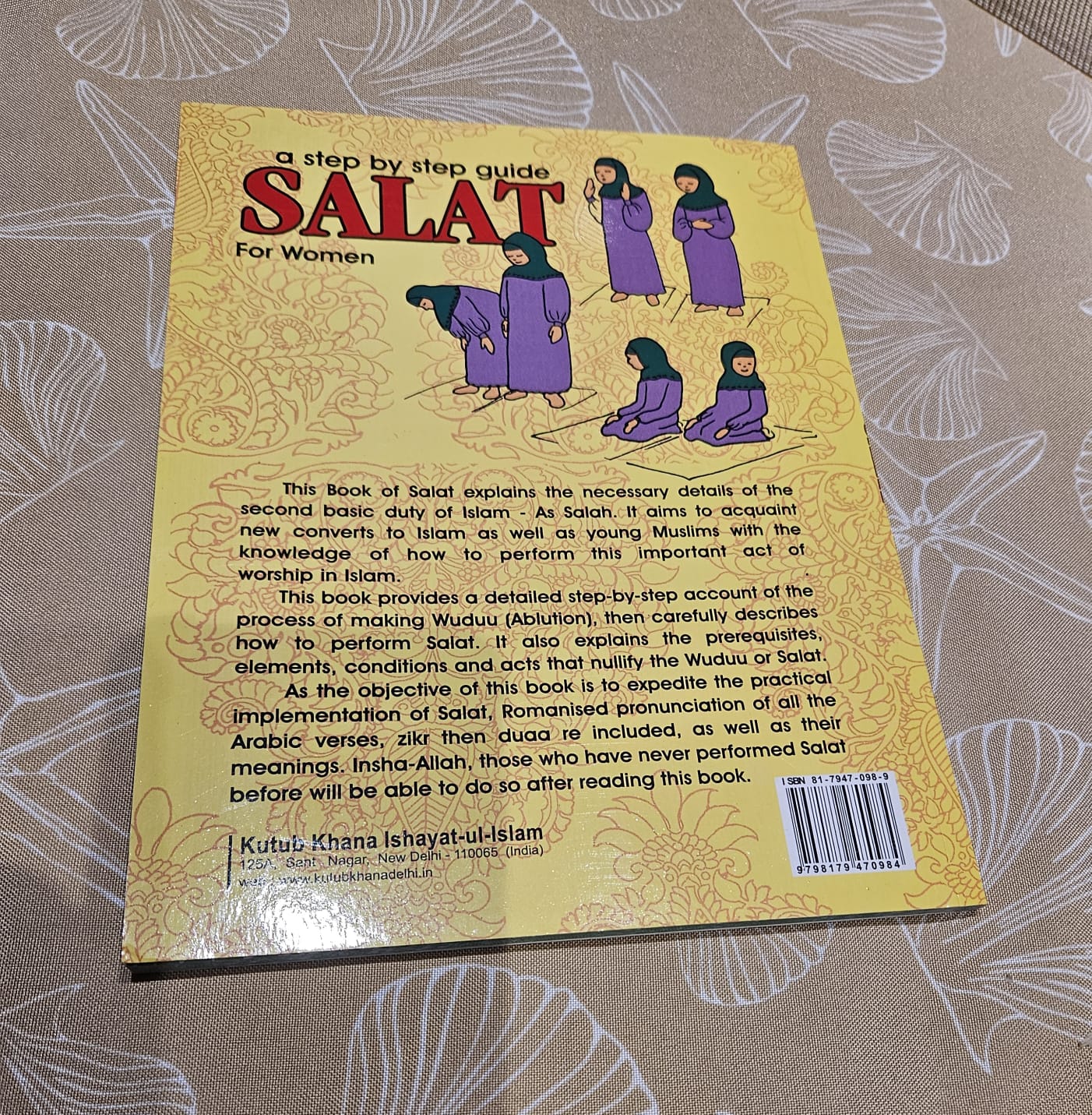 Salat for Women - A step by Step Guide (Arabic, Transliteration and Translation)