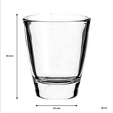 Regent Clear Zam Zam Glass Cups 12pc Set (25ml)