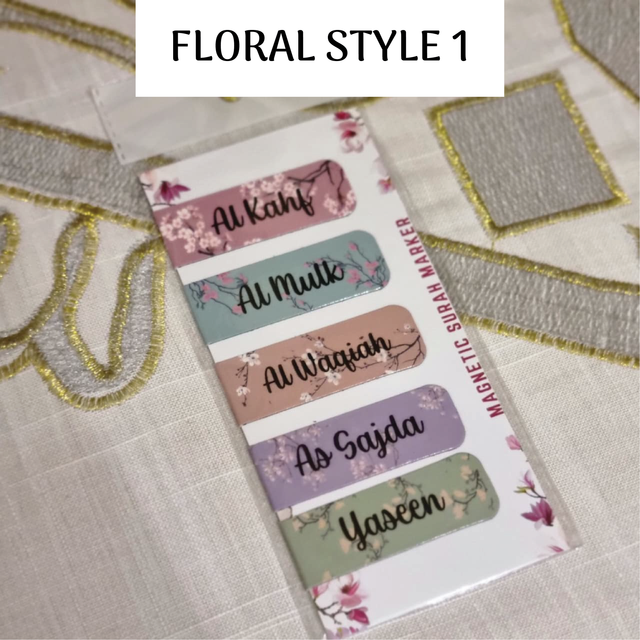 Magnetic Surah Markers 5's – Arabiana