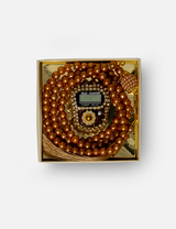 Ontwerper Tasbeeh Geskenkstel Combo - Finger Tasbeeh plus Beaded Tasbeeh