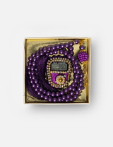 Ontwerper Tasbeeh Geskenkstel Combo - Finger Tasbeeh plus Beaded Tasbeeh
