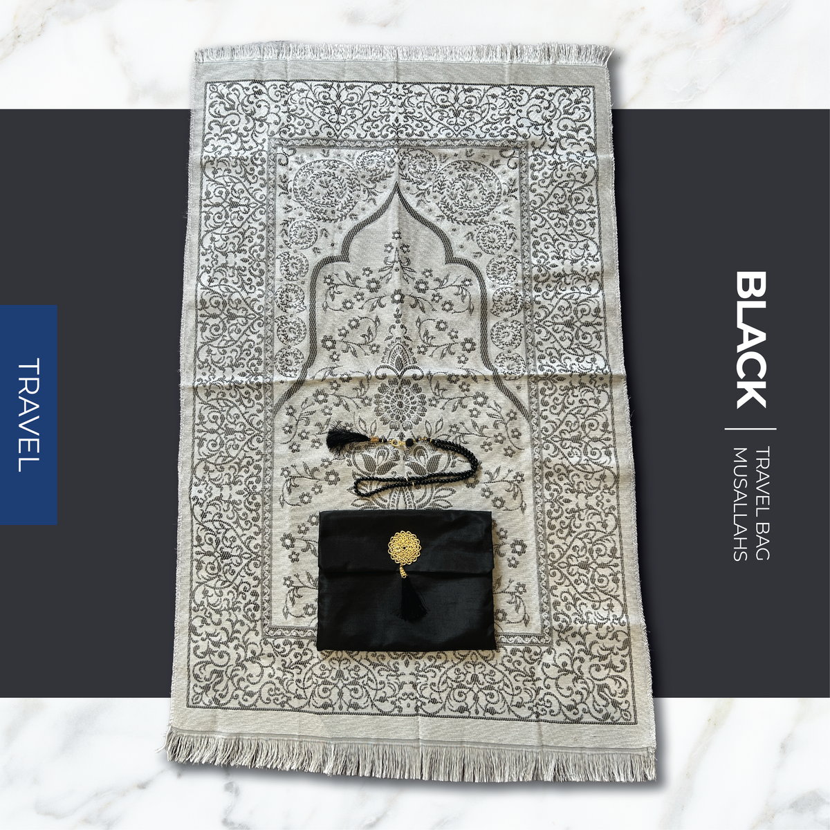 Musalla Kit Travel Musallah in Clear Gift Bag – Arabiana